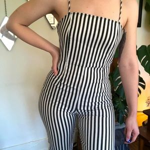 Striped Jumpsuit